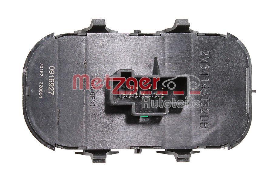 Interruptor, elevadores dos vidros METZGER 0916927